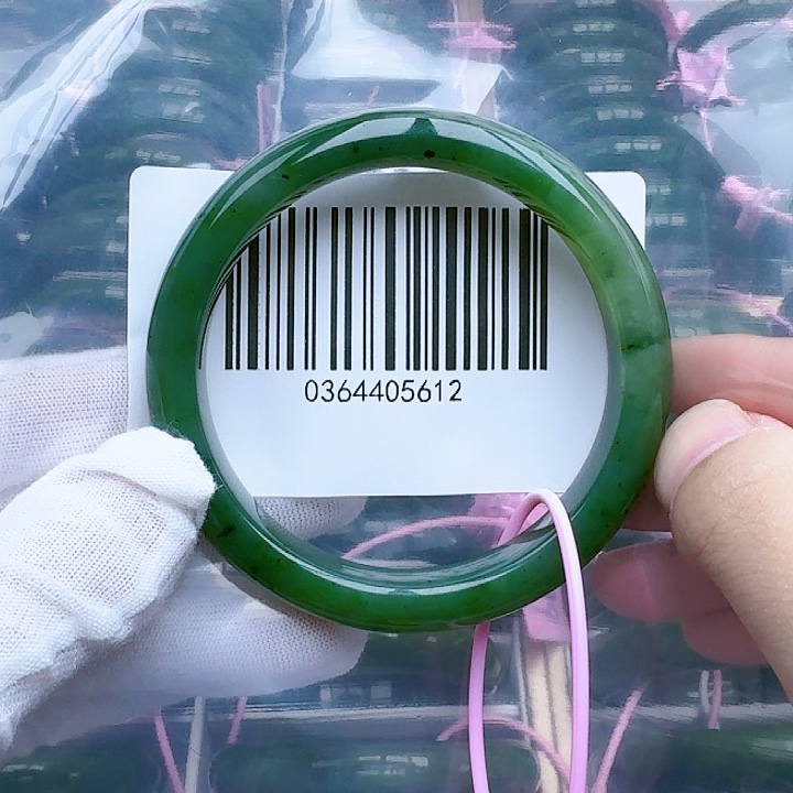 和田玉（碧玉）未镶嵌手镯6061