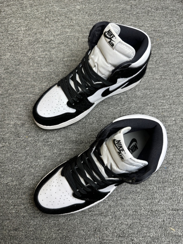 99新 NIKE/耐克 99新烁/39码/Air Jordan/aj1 黑白熊猫