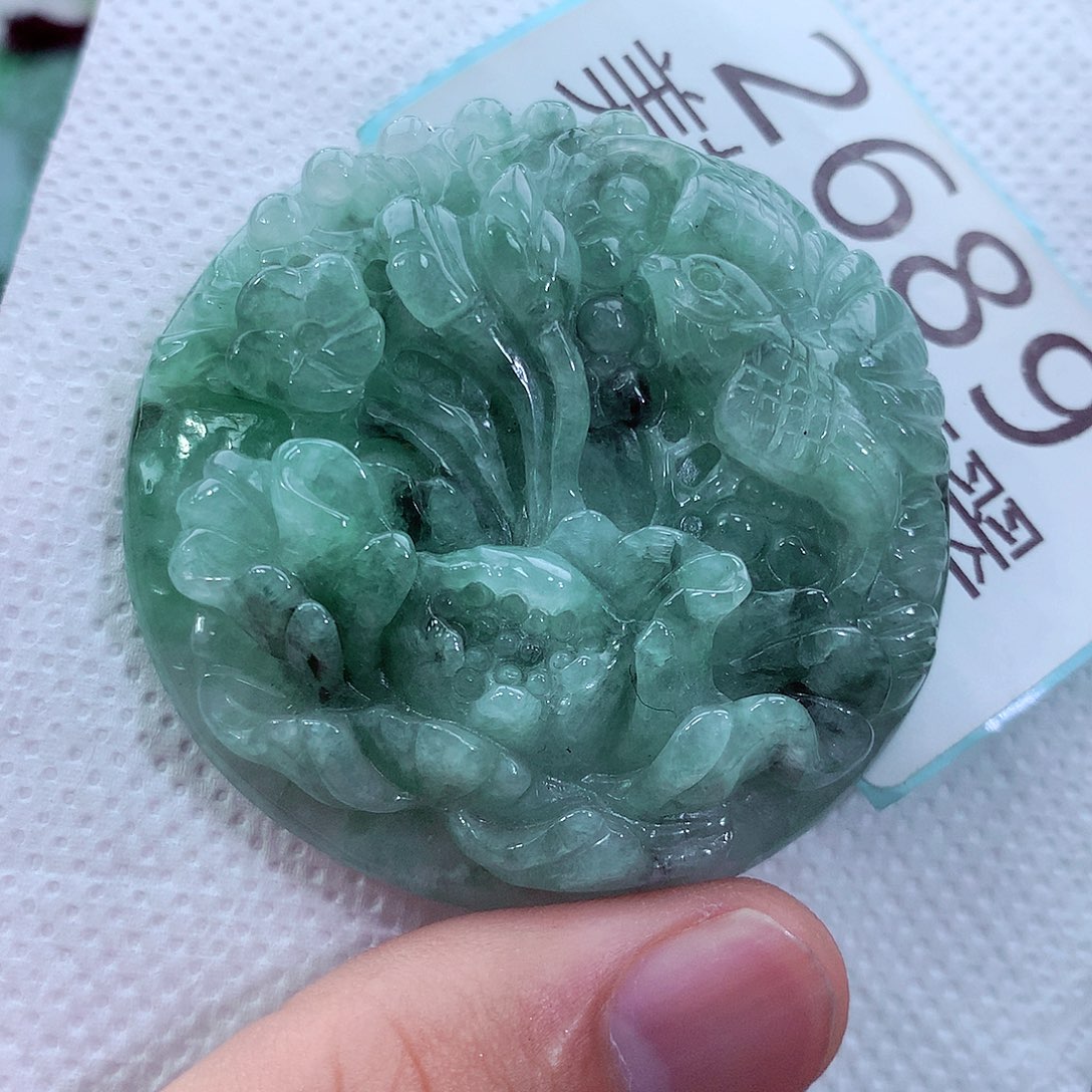 吊坠(不含链)未镶嵌翡翠