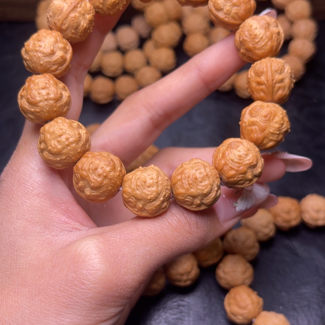 猴头核桃吊坠辉*蟾王16➕