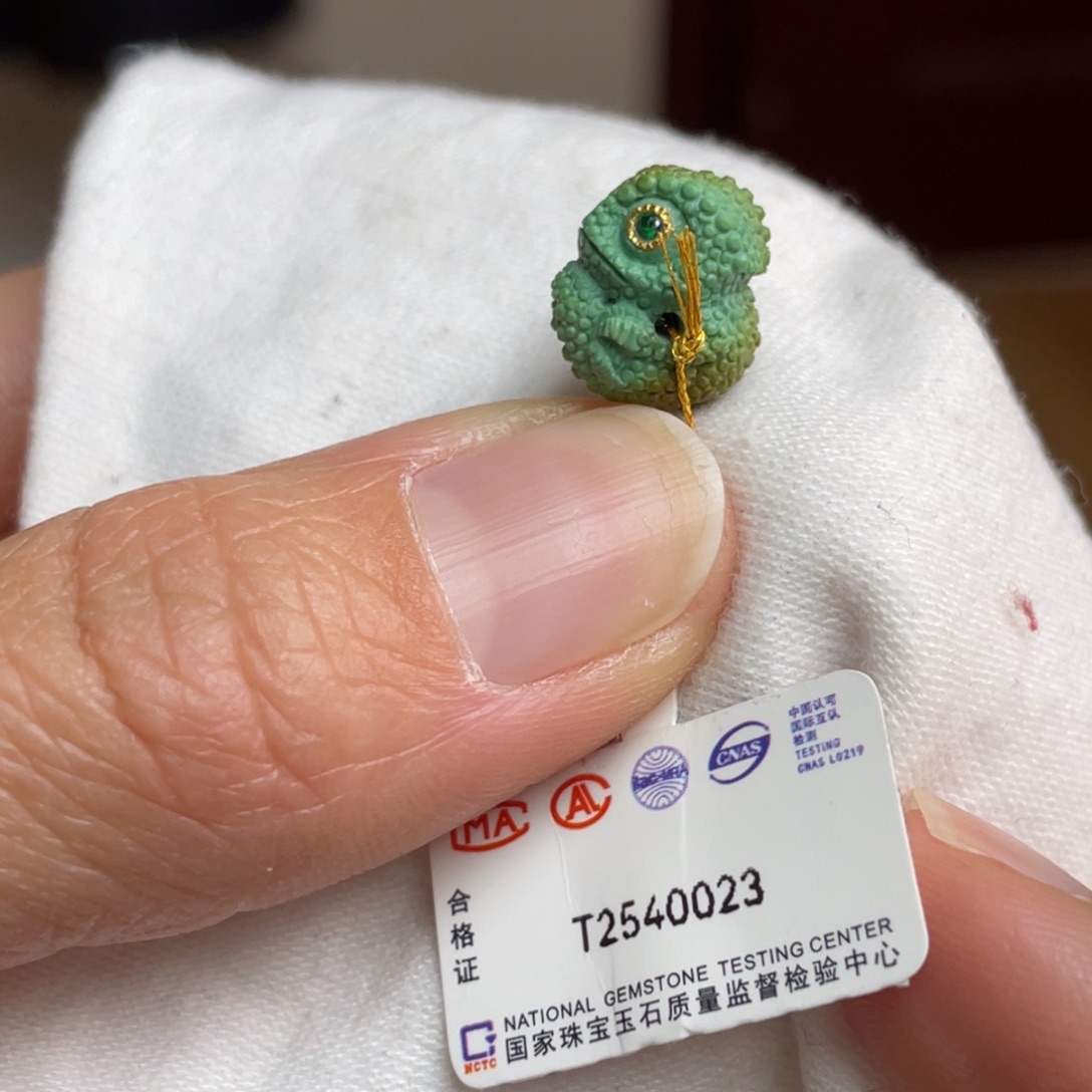 绿松石雕刻件未镶嵌