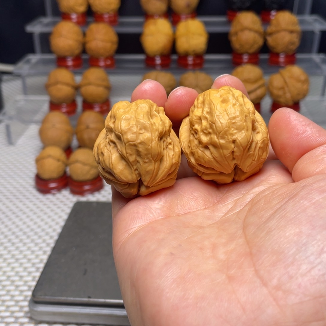 文玩核桃把件L****O5金玉满堂