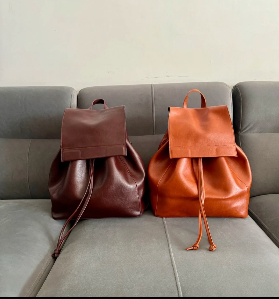 女士大双肩包时尚百搭简约潮流大容量单肩包手提双肩女包5005