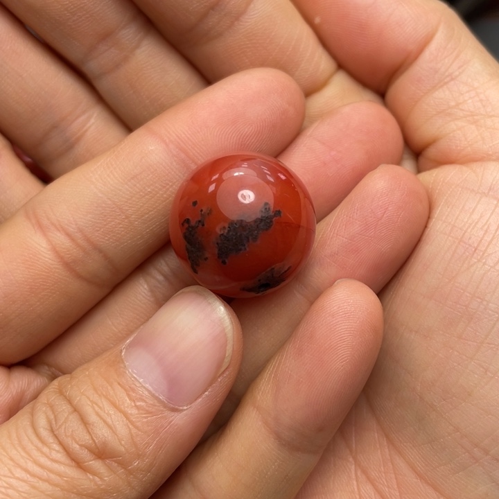 南红玛瑙单珠21多样性发1未镶嵌