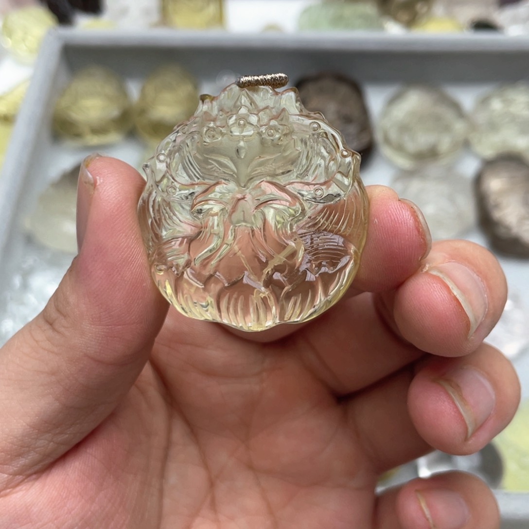 未镶嵌吊坠(不含链)水晶正***哼