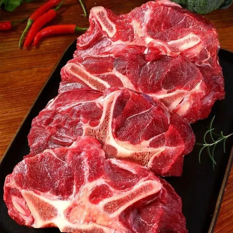 【到手5斤】新鲜原切黄牛多肉牛脊骨冷冻牛脊骨火锅草原牛蝎子炖煮