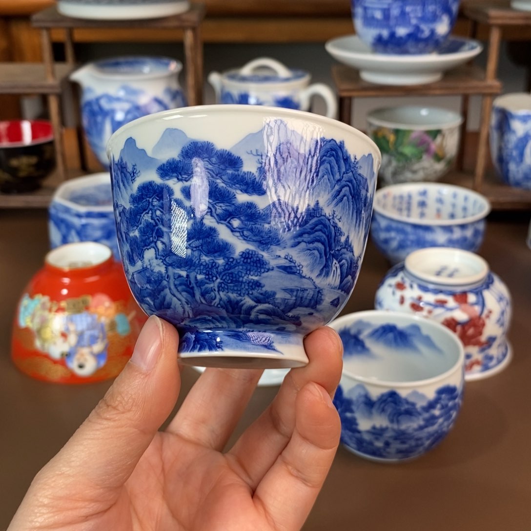 景德镇陶瓷手工手绘