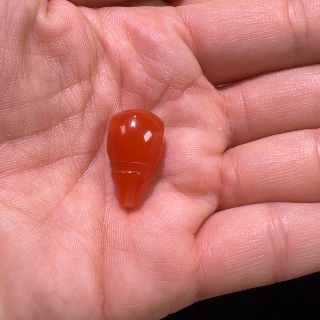 南红玛瑙未镶嵌颈饰