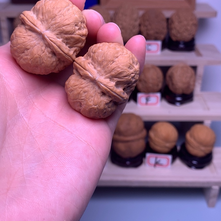 把件文玩核桃11花生粒35尺