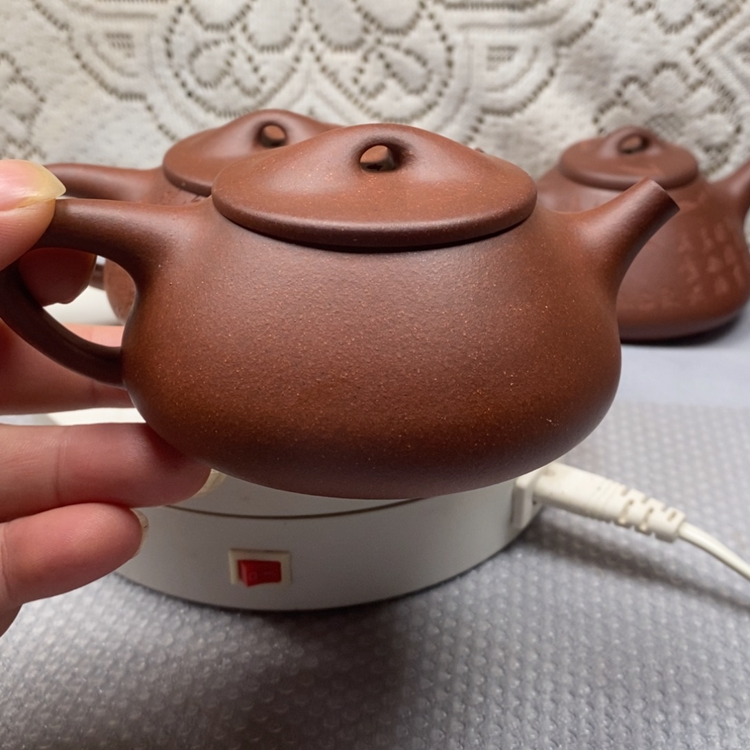 茶壶紫砂黄龙山红粽泥