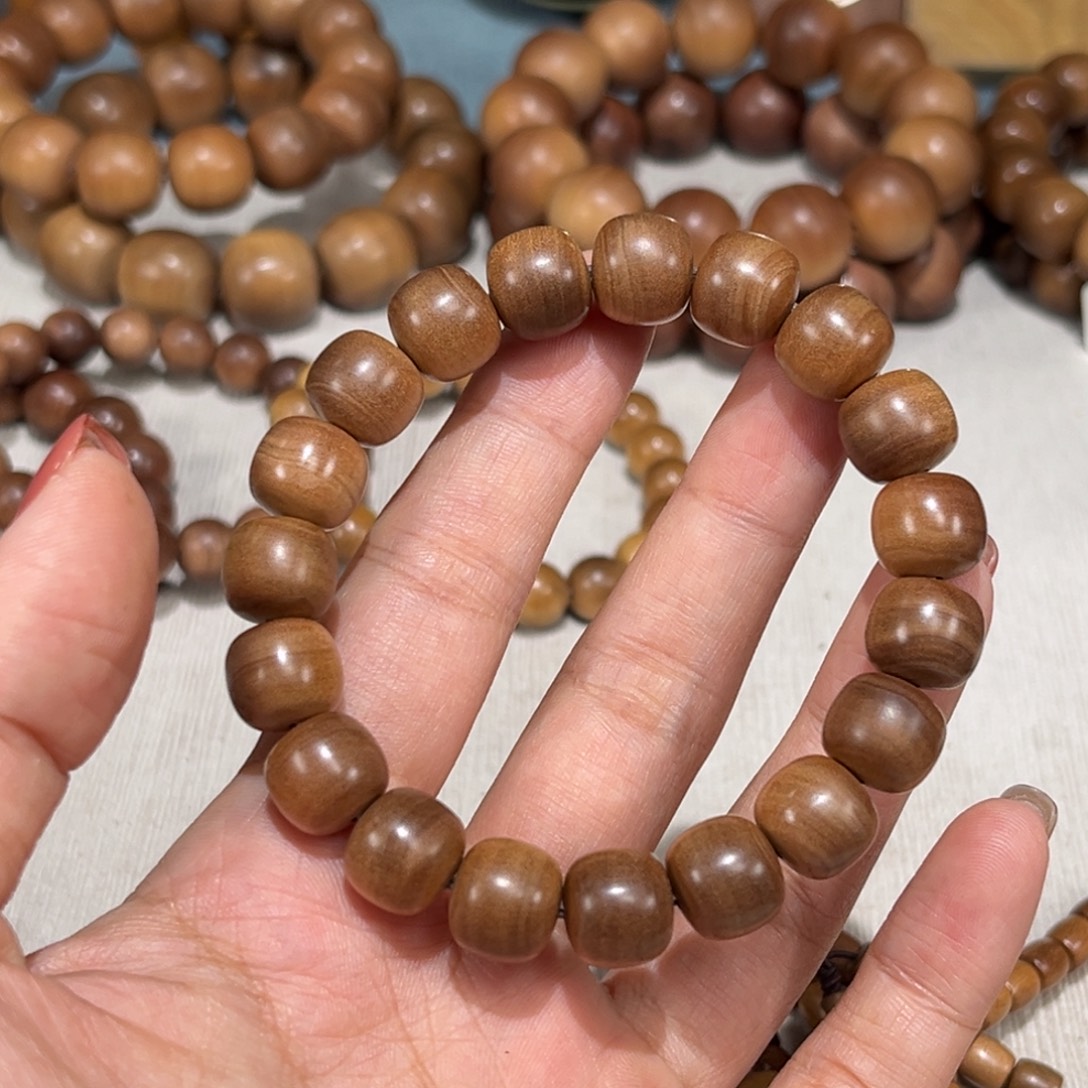 初***心檀香木手串/手链全品1.0✖️1.1单圈，清厂价