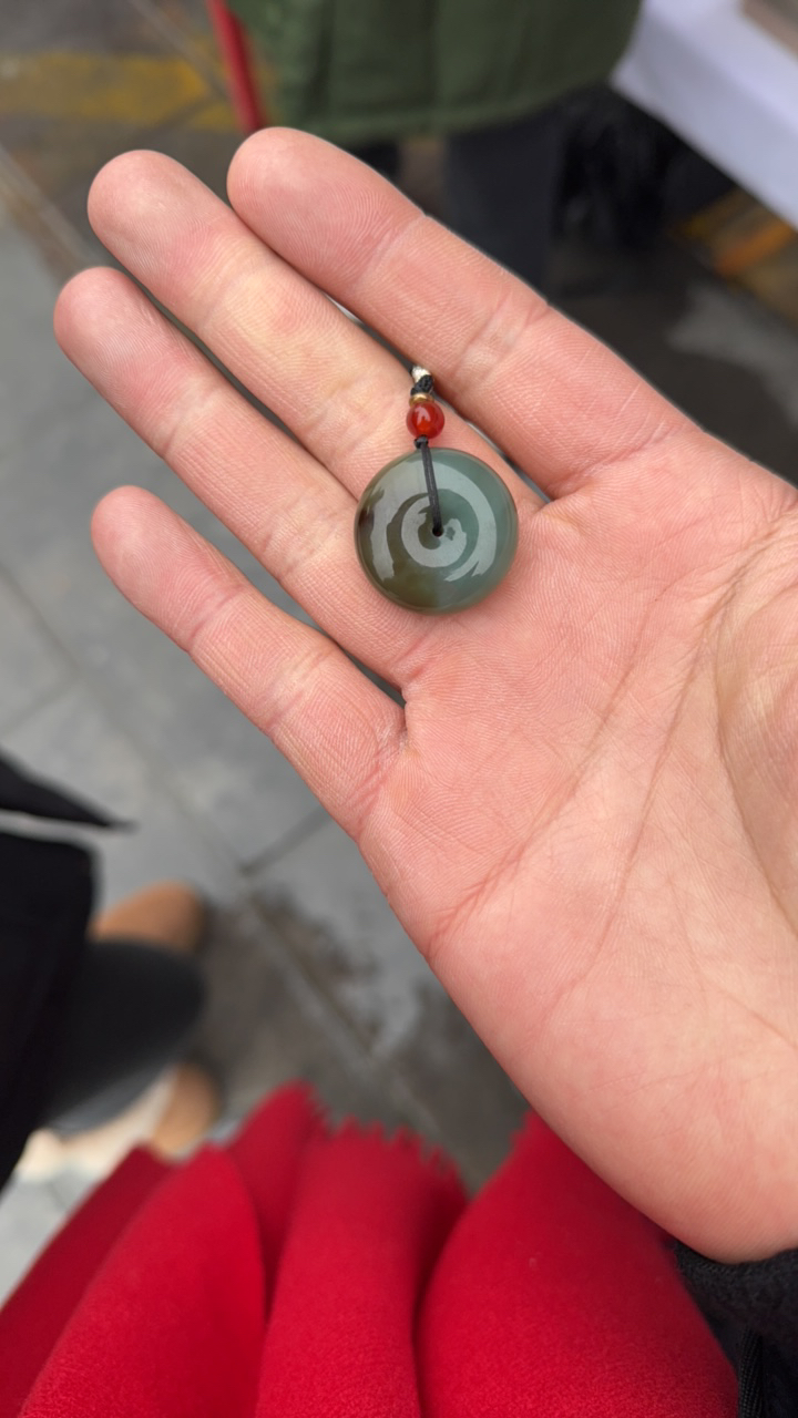 和田玉和田玉平安扣