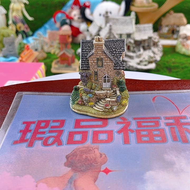 紫砂茶宠小房子微缩景观