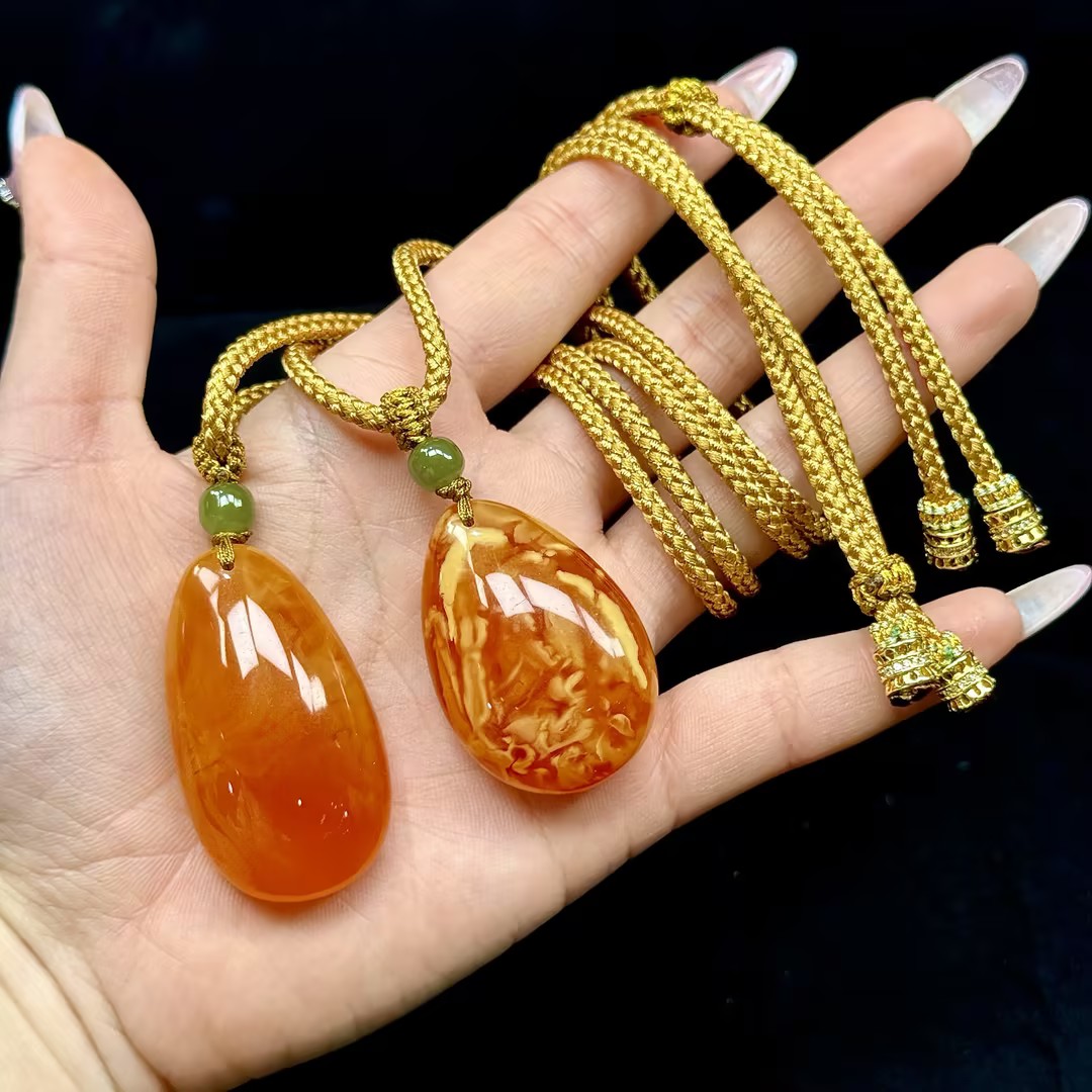 【CH】蜜蜡水滴吊坠（多样性发其一）