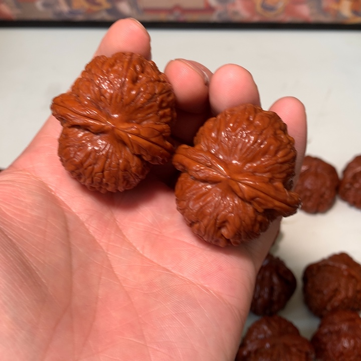 文玩核桃吊坠銘*元宝36