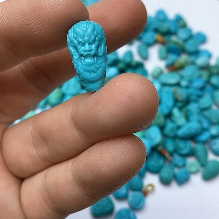绿松石珠宝奇石未镶嵌