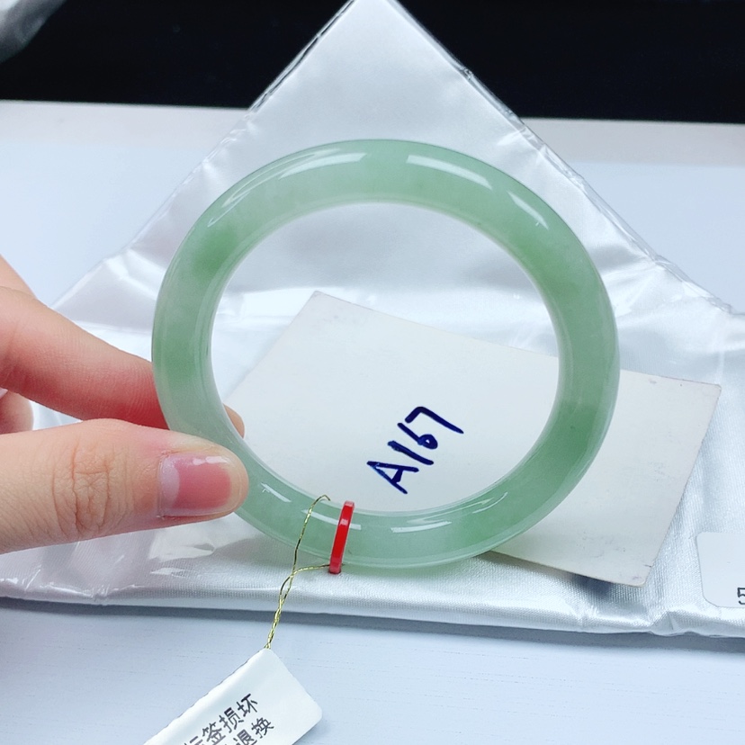 【闪购商品】翡翠手镯（圆镯）未镶嵌天然缅甸a货手镯55+