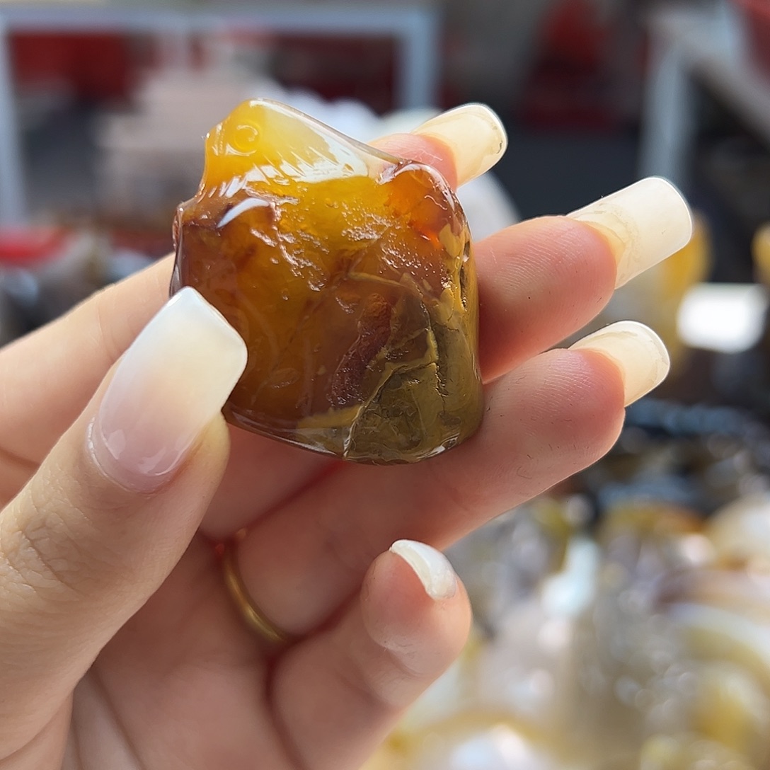 玛瑙/玉髓未镶嵌吊坠(不含链)