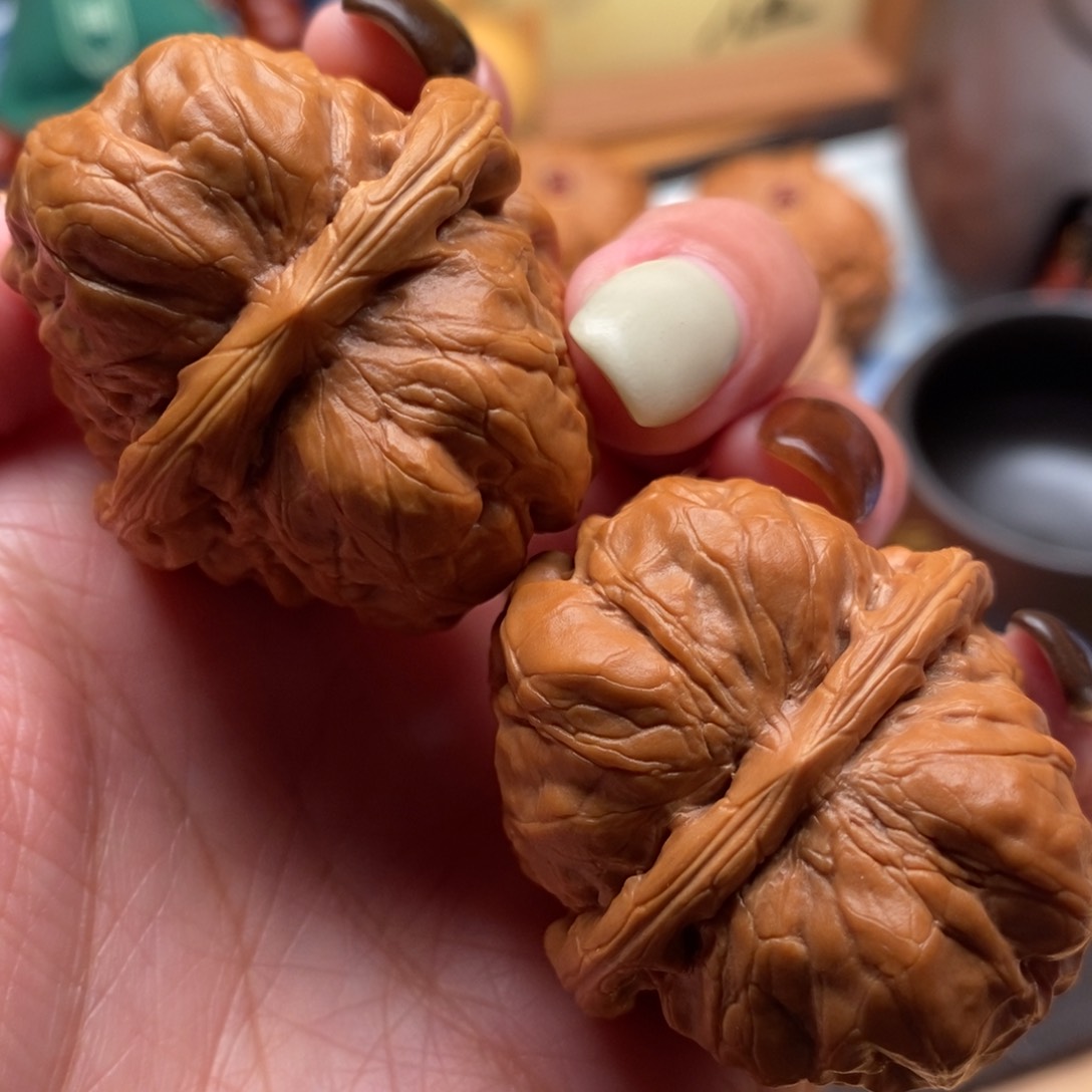 把件文玩核桃37尺寸蛤蟆头