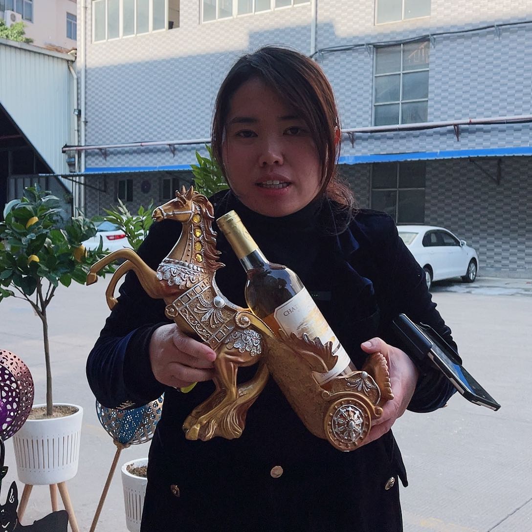 【闪购商品】无铅玻璃花园摆件&000&