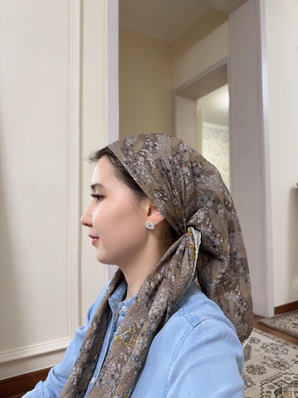 个性百搭款棉质头巾