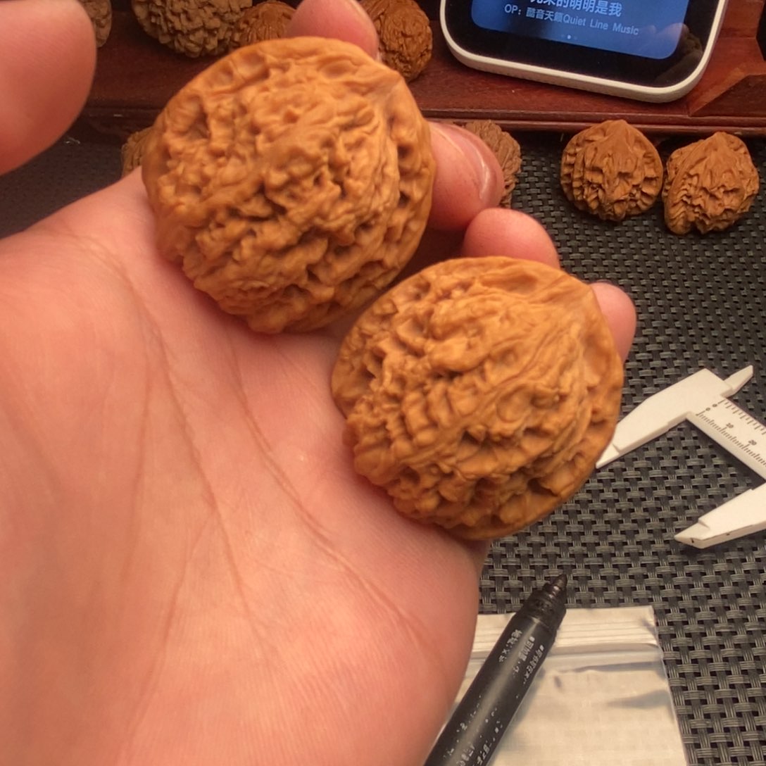 吊坠文玩核桃图*河南疆