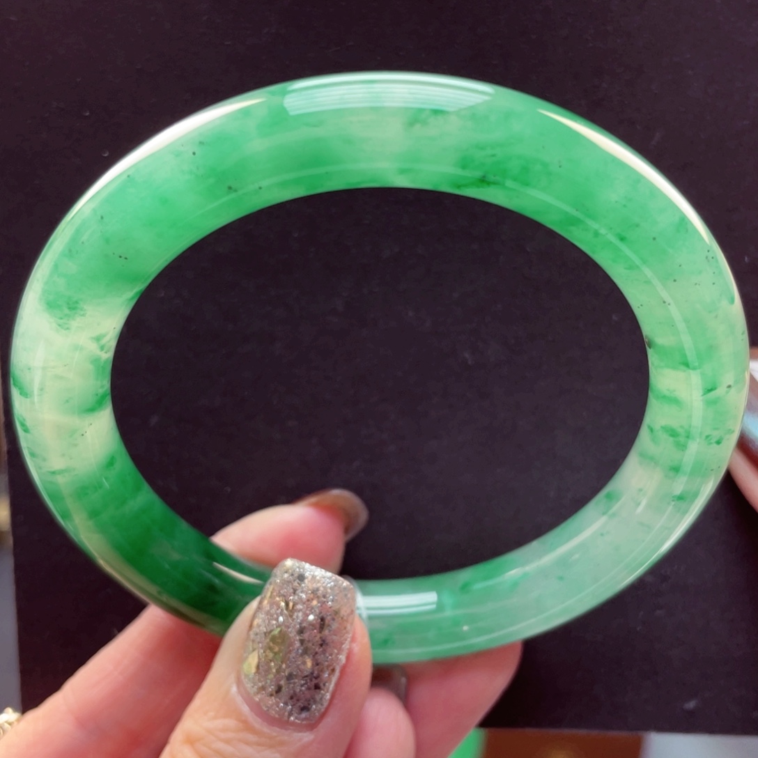 石英质玉未镶嵌手镯57-58