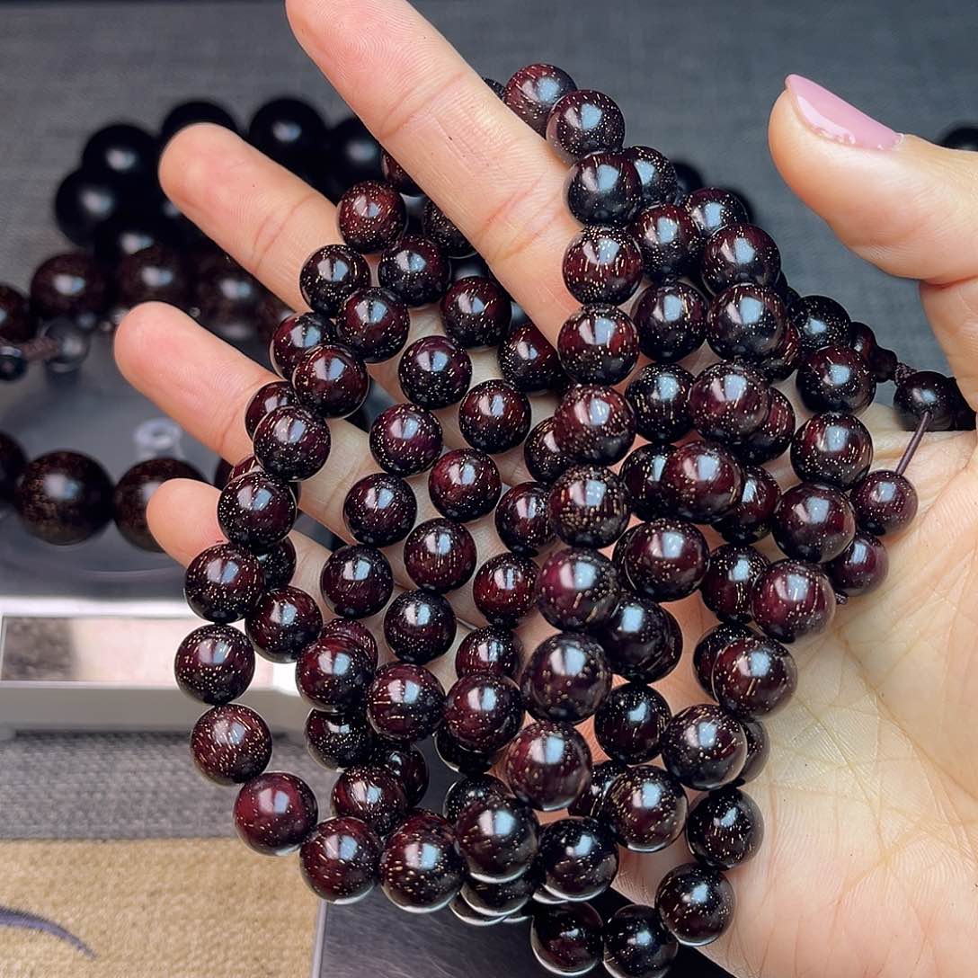 檀香紫檀（小叶紫檀）1.0 108满天星