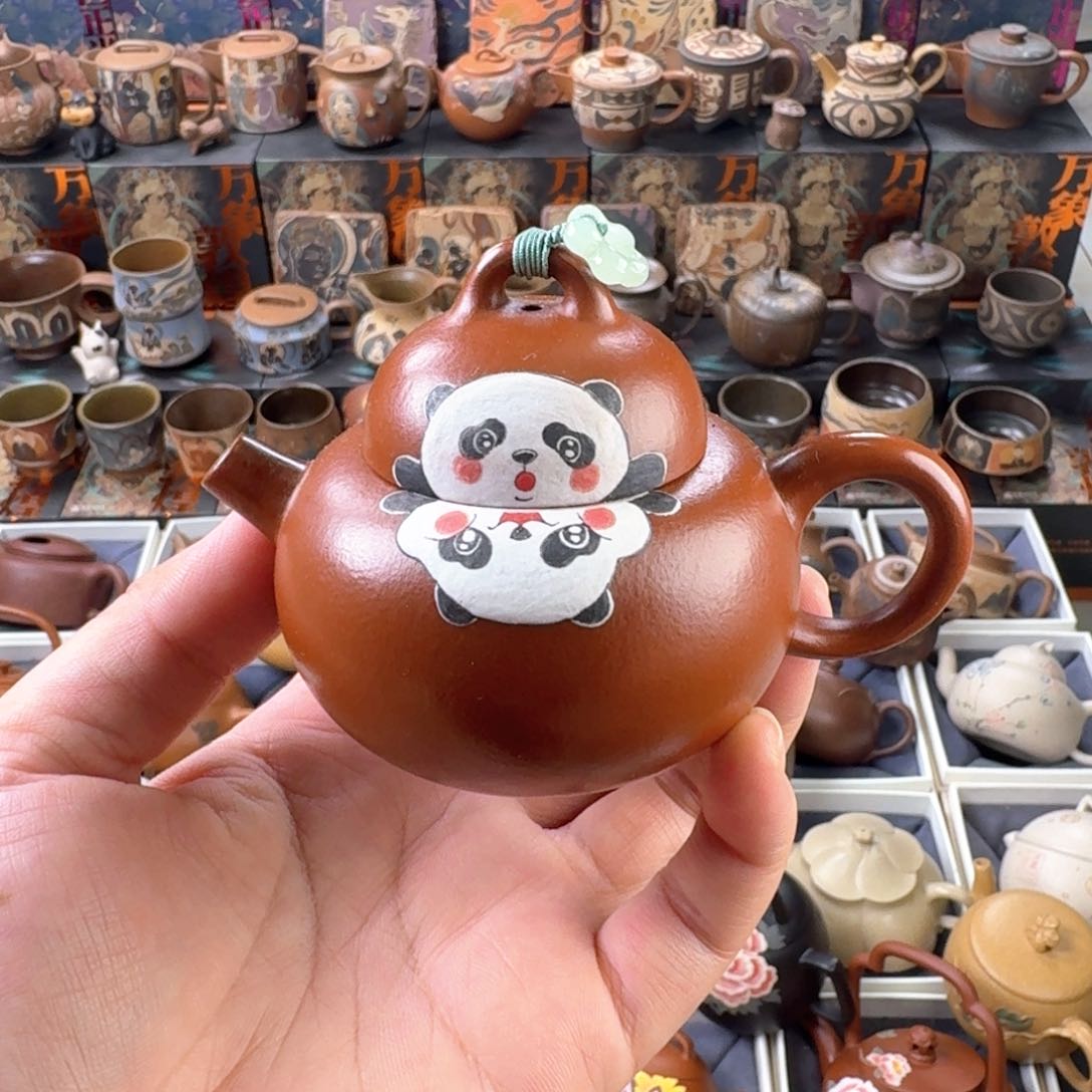 茶壶紫砂125cc原矿精工半手