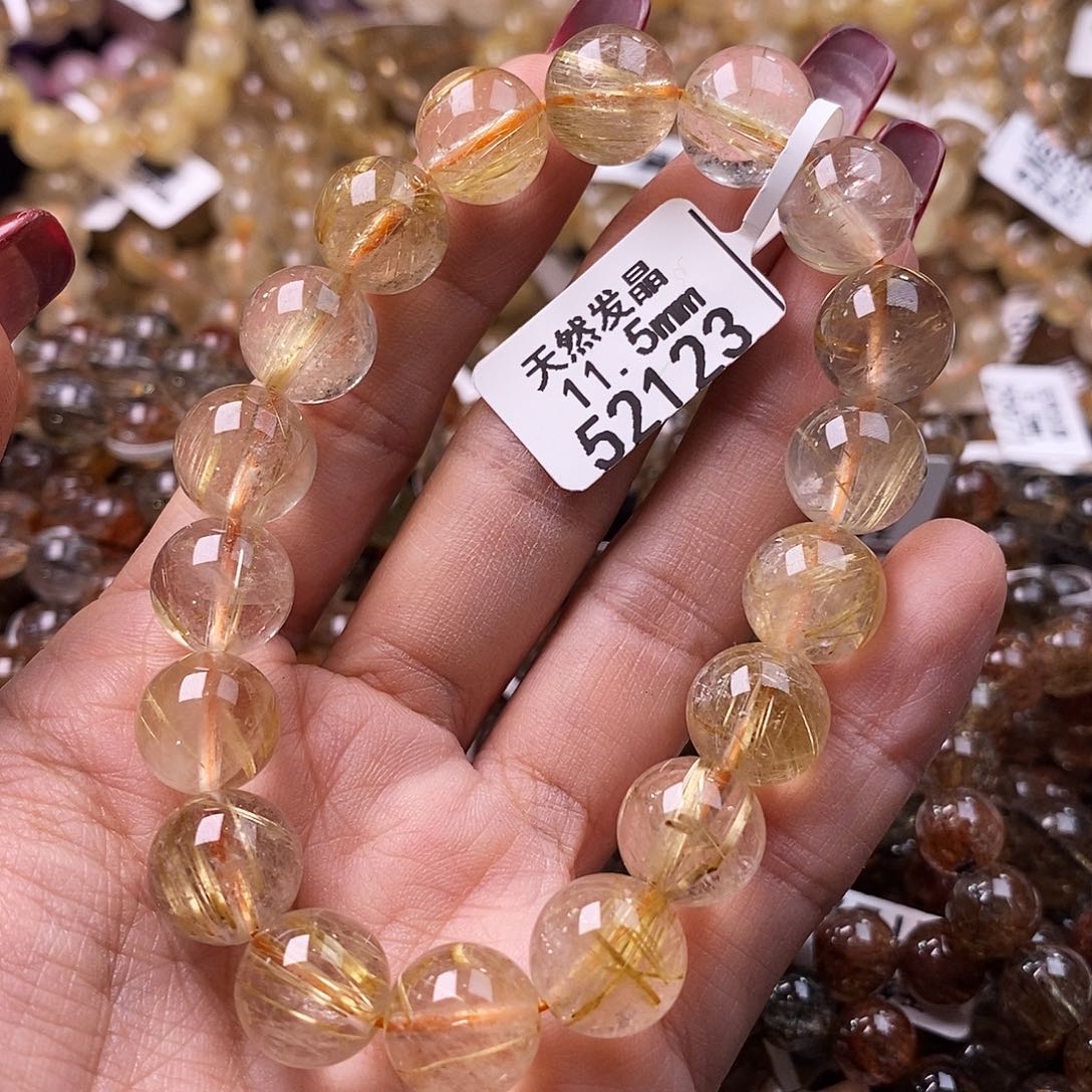 水晶手链未镶嵌水