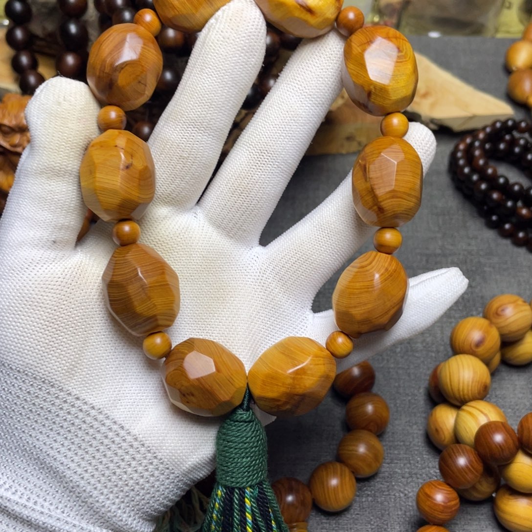 柏木（崖柏）菱形手持