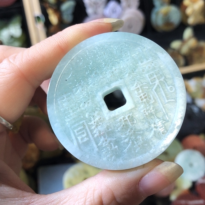 岫玉未镶嵌岫玉挂件