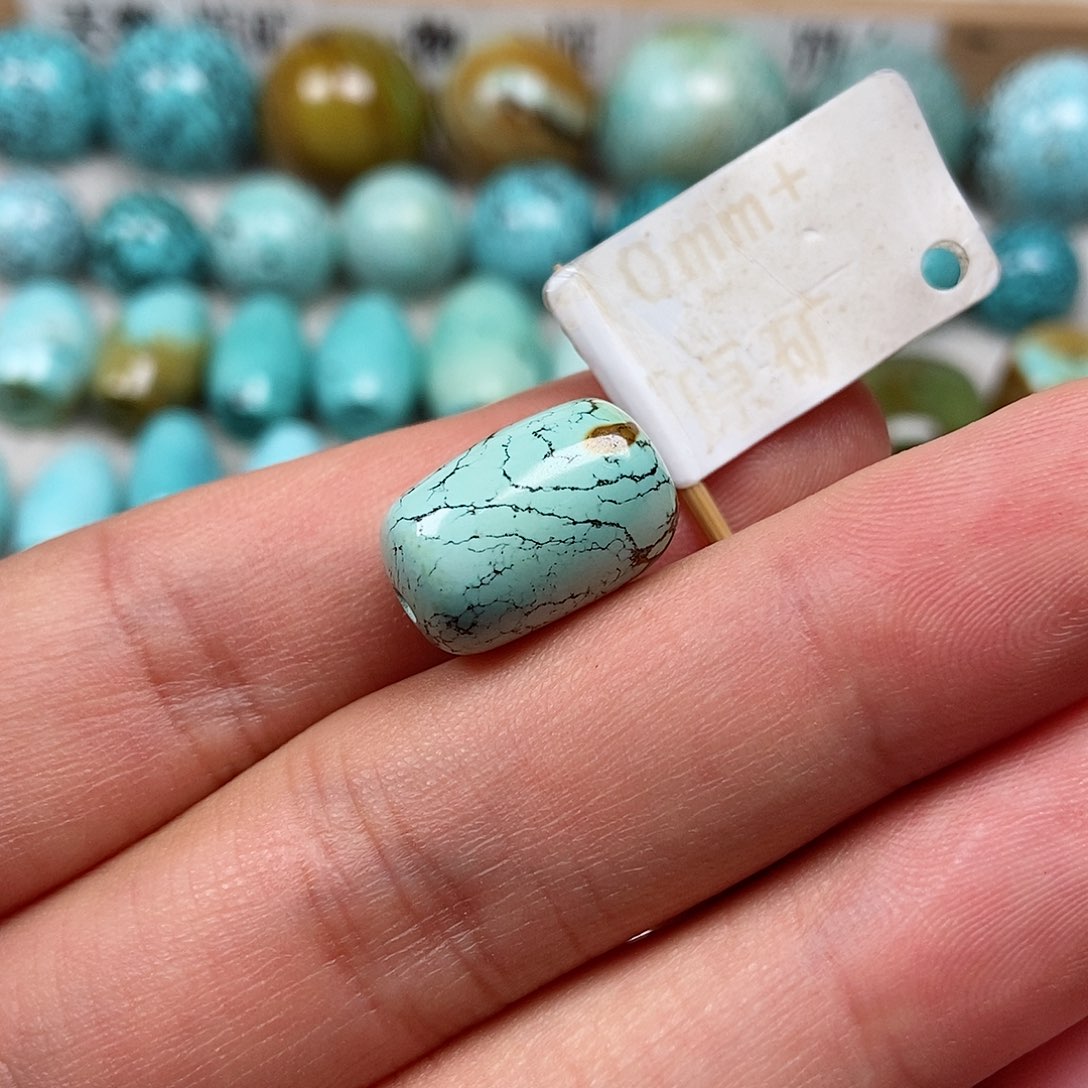 未镶嵌绿松石珠宝半成品