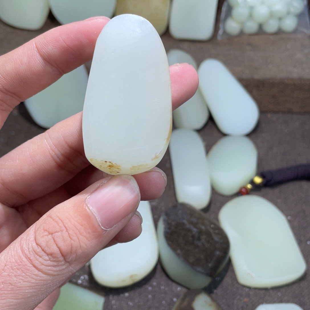 因***若定制和田玉未镶嵌挂件