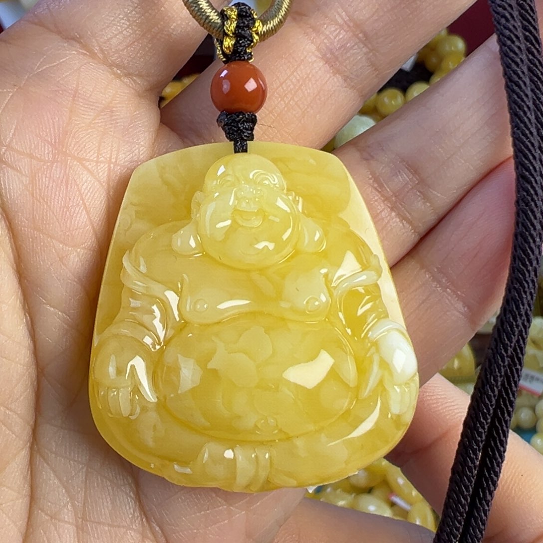 蜜蜡吊坠(不含链)未镶嵌