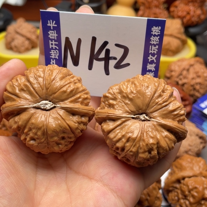 文玩核桃把件南瓜45尺