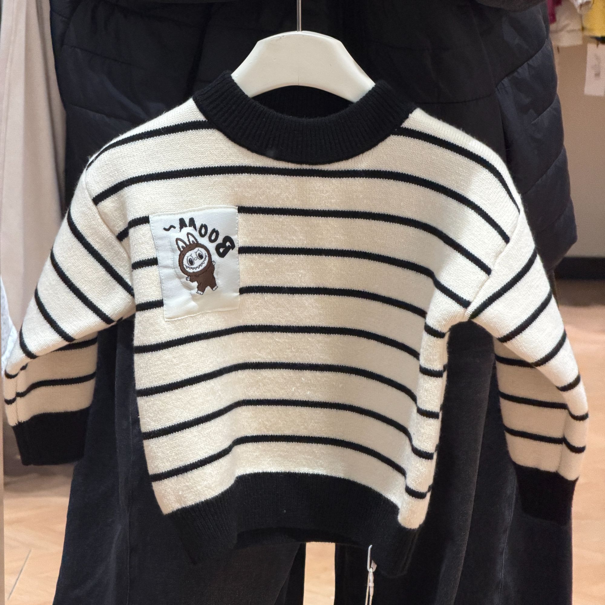 2025冬季儿童加厚毛衣男女内搭