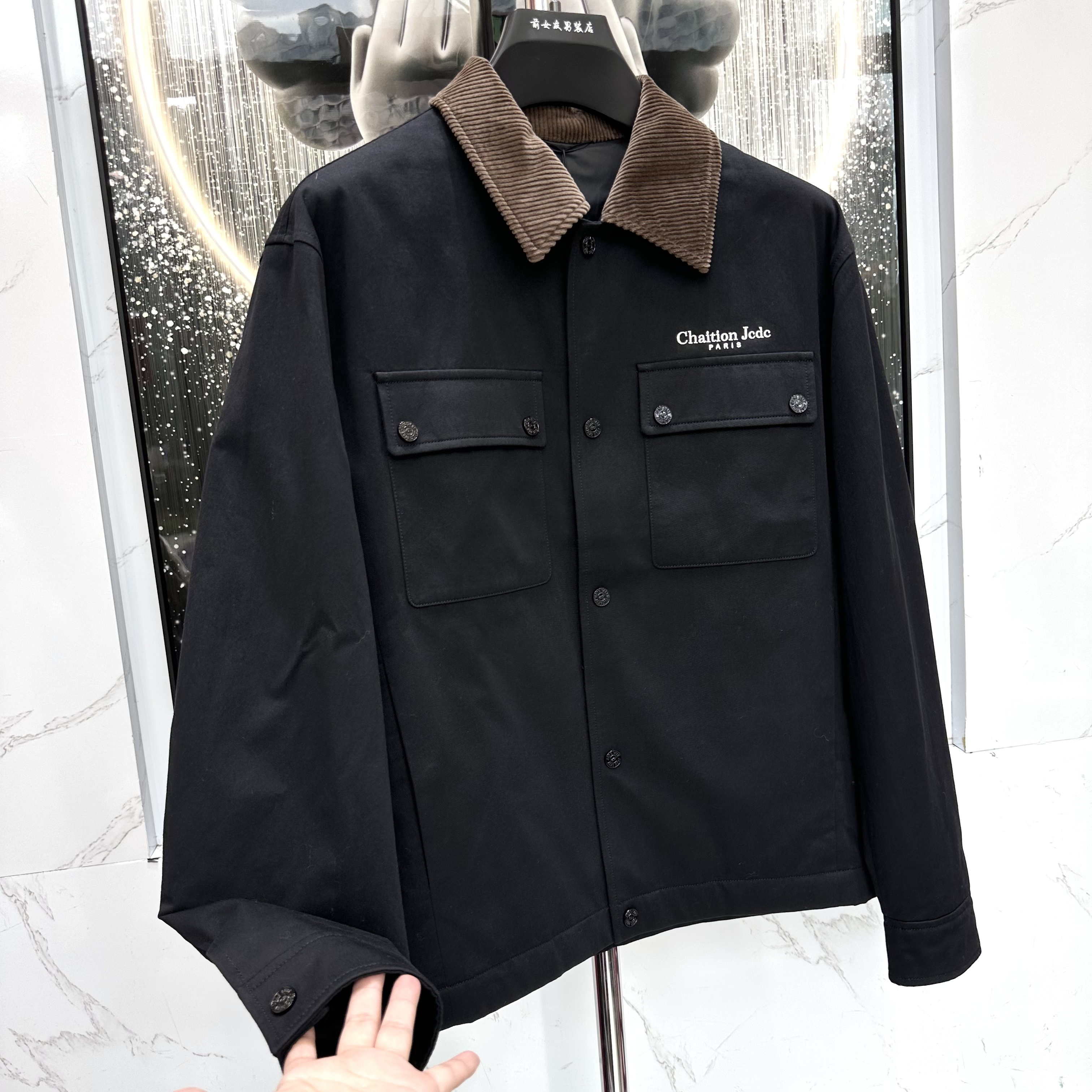 阔【JCDC羽绒服】新款秋冬轻薄时尚宽松上衣休闲男装保暖百搭5220