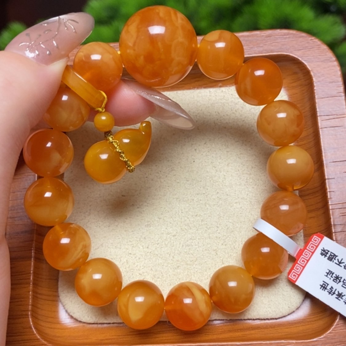 【闪购商品】未镶嵌蜜蜡手链手串