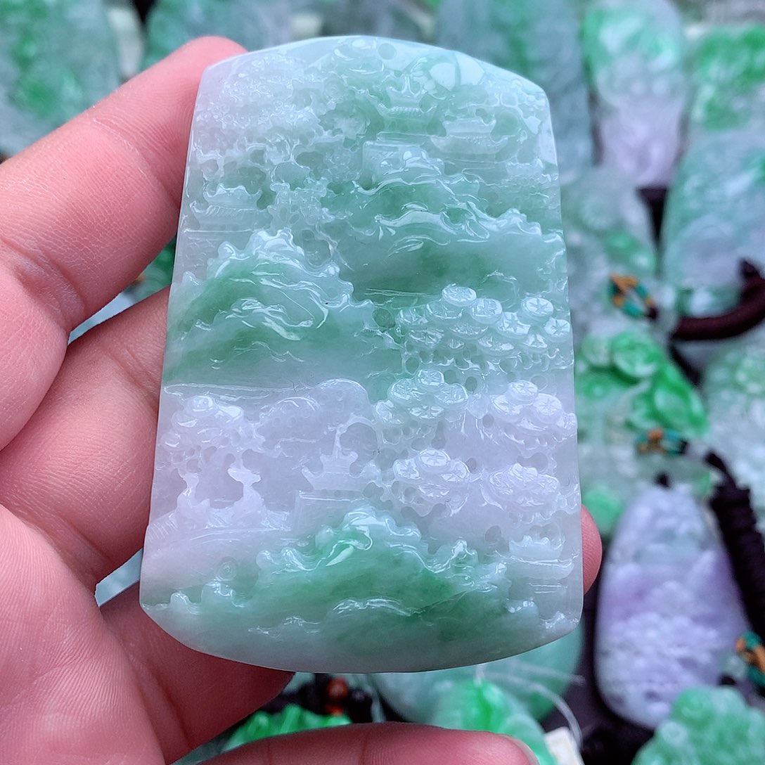 翡翠吊坠(不含链)未镶嵌