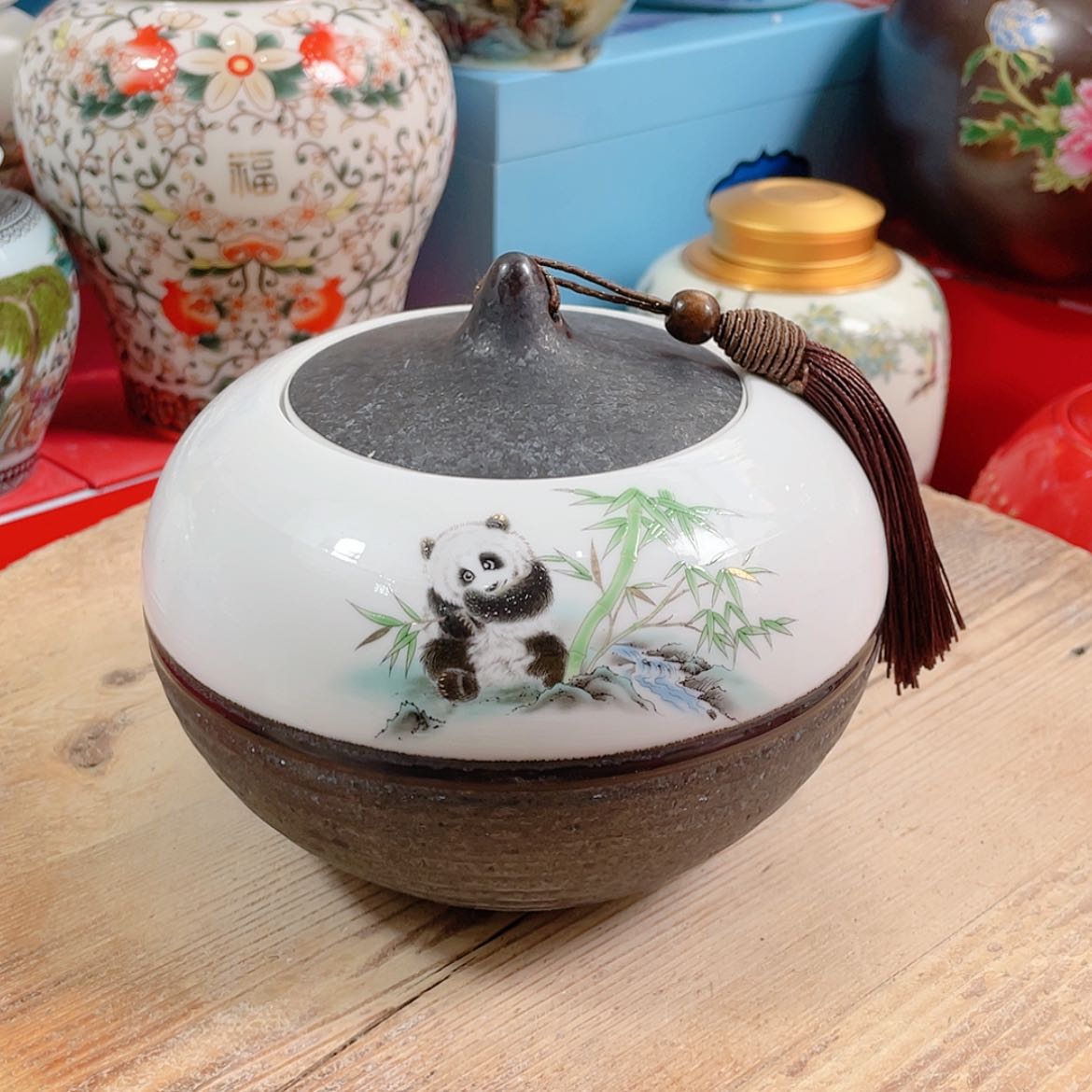 【闪购商品】罐陶瓷茶叶罐密封罐