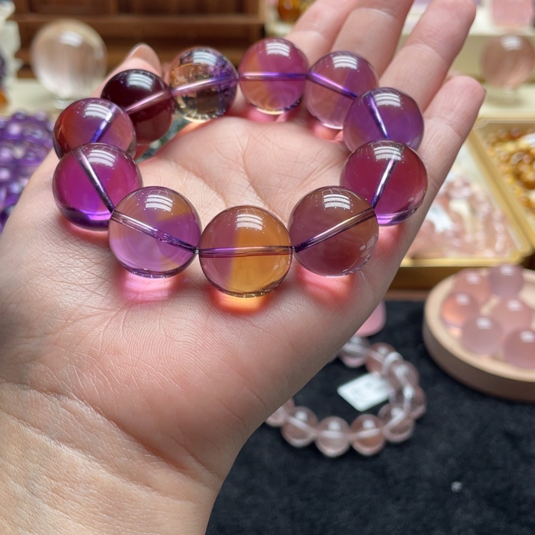 未镶嵌手链水晶19➕