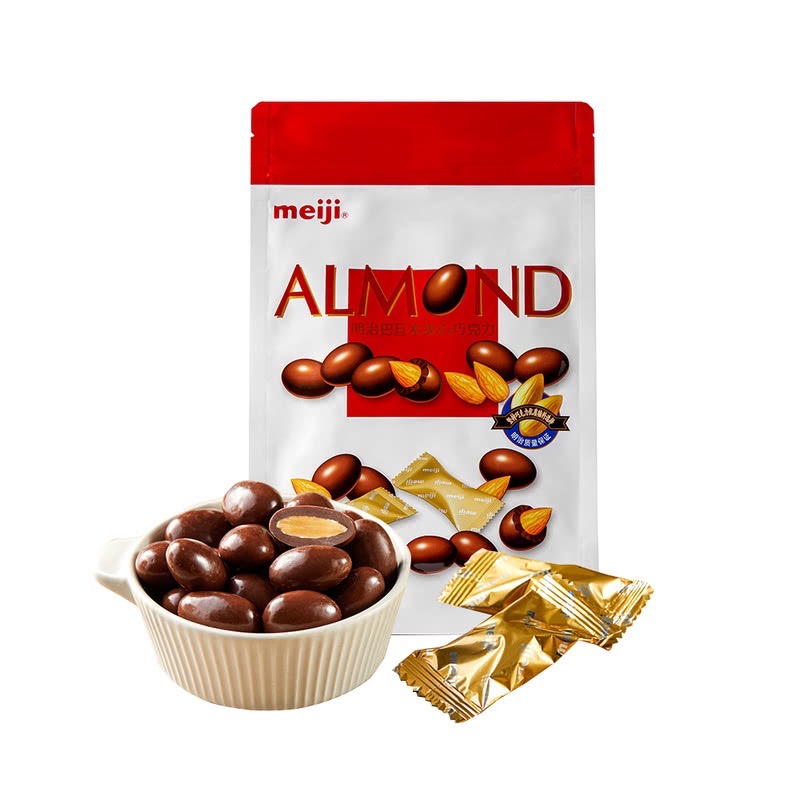 明治巴旦木夹心巧克力 550g