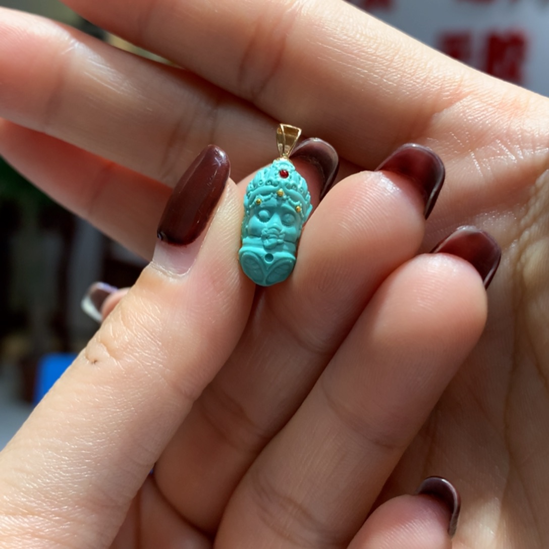 未镶嵌绿松石配饰