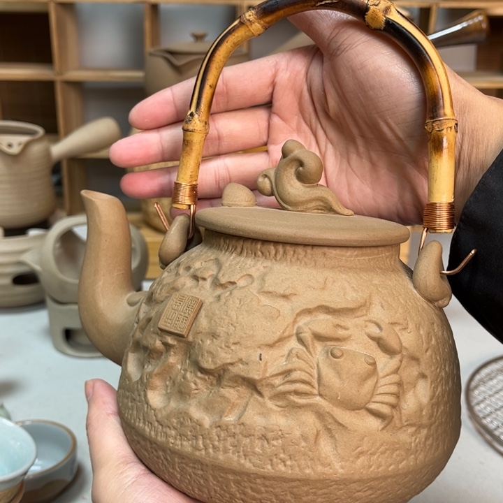 壶老段烧陶瓷茶器