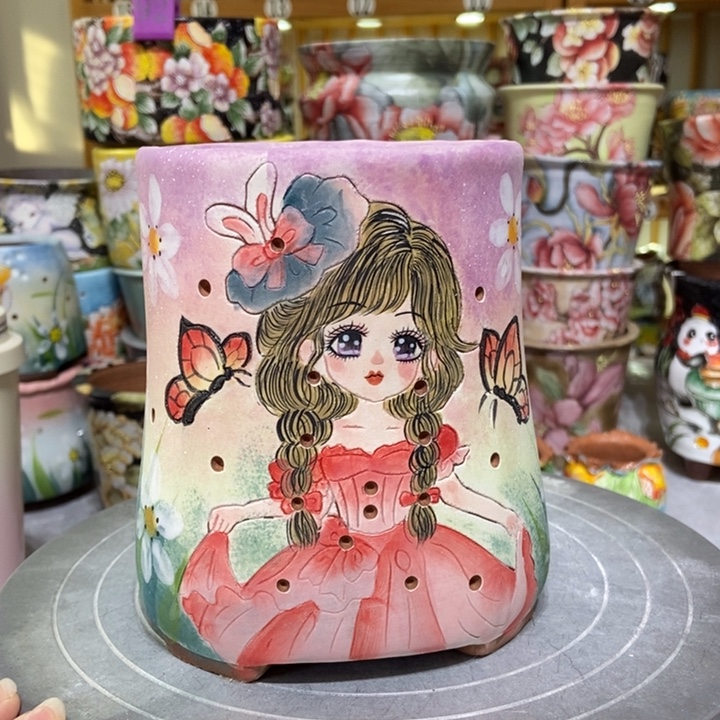 景德镇艺术手绘作品