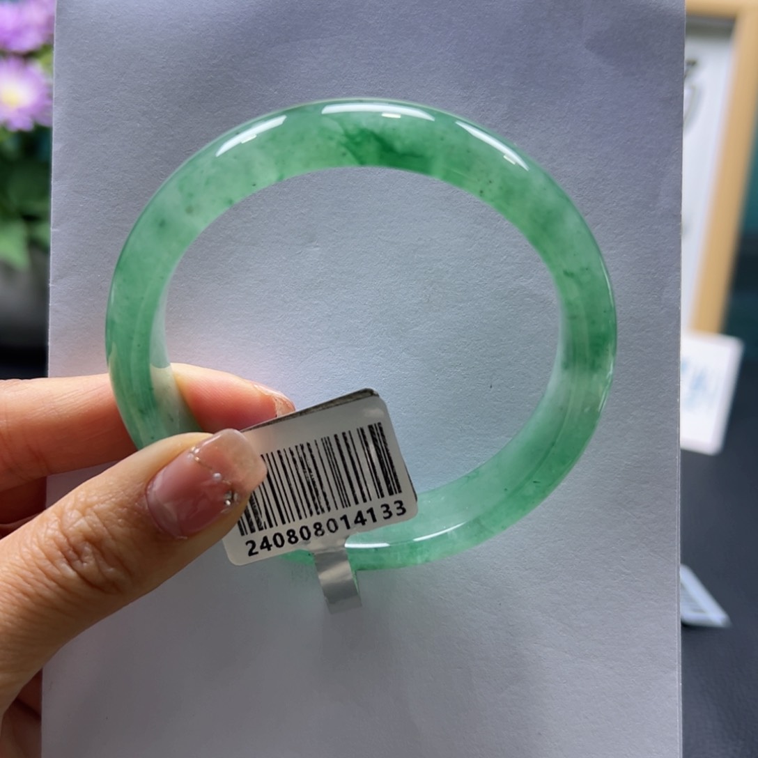 石英质玉手镯未镶嵌常****龙优优ZQP58.5