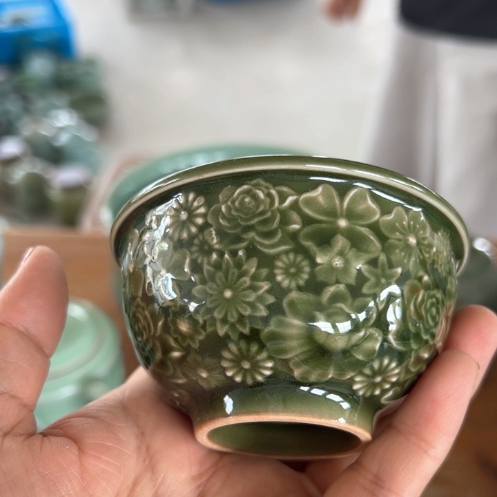 小米茶器龙泉青瓷