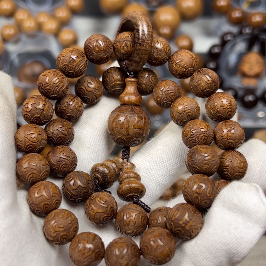 六道木手串/手链1.2雕刻手持