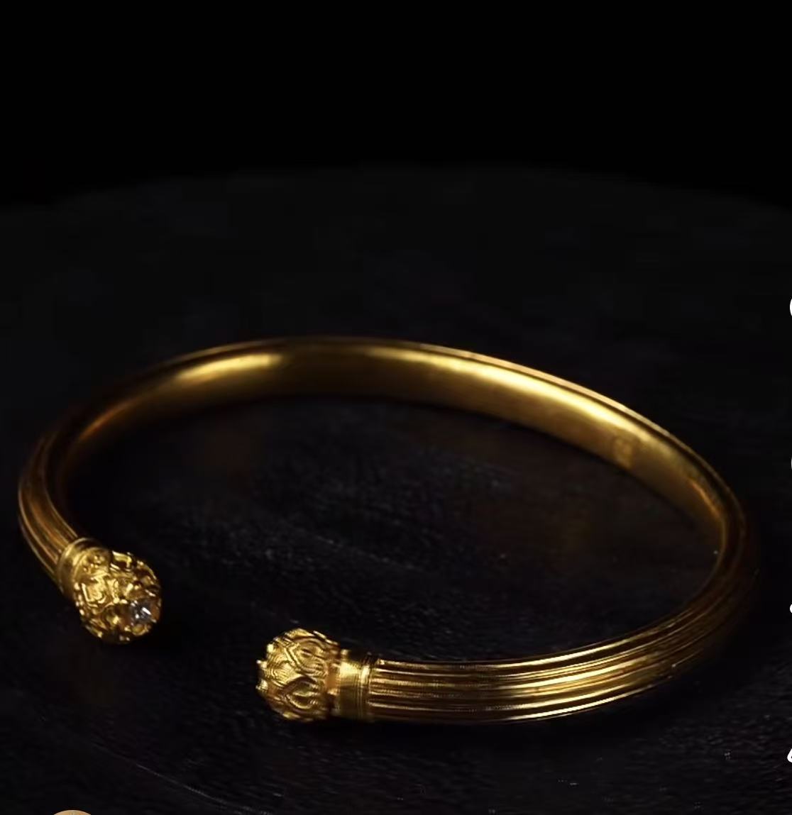 【细工质造】人间喜宝手镯49.37克